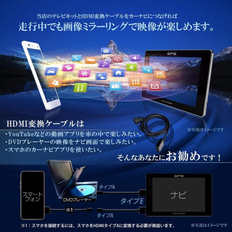 [Rn1363] Кабель-адаптер HDMI для зеркалирования видео в автомобиле, только тип E