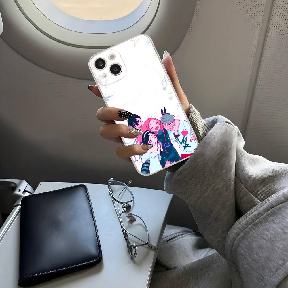 Аниме Инопланетная Сцена Иван Тилл Чехол из ТПУ Силикона Для IPhone 11 12 13 14 15 16 17 Pro Max Ударопрочный Прозрачная Задняя Крышка