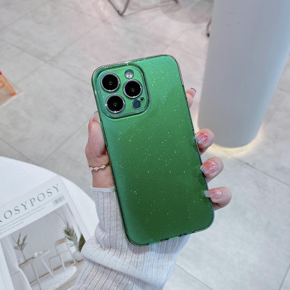 Блестящий модный противоударный чехол ярких цветов для Iphone 11 12 13 14 Pro Xs Max X Xr 7 8 Plus, роскошная блестящая мягкая задняя крышка