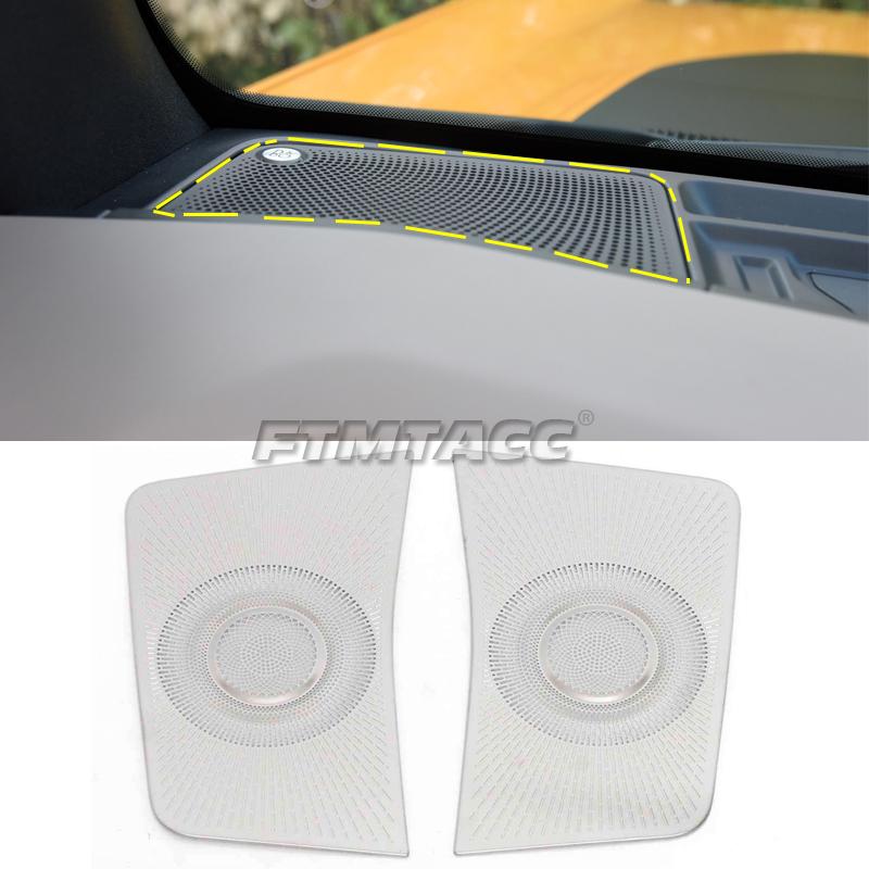 Нержавеющая сталь багажник автомобиля защита динамика задняя крышка накладка наклейка для Ford Bronco 2022 2023 интерьер