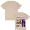 Rapper Mora Mirrodosis Tour 2025 Cover Tshirt Unisex Women Fashion Hip Hop Punk Pop Music T Shirts Summer Loose T Shirt Streetwear