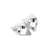 Chrome 2PCS Front Fog Lamp Light Cover Trim For Toyota Corolla Cross 2021 2022