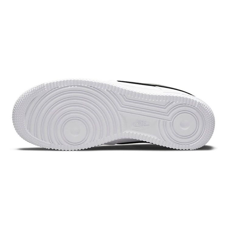 Nike Air Force 1 07 Essential White Metallic Silver Женские кроссовки черные DD1523-100