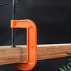 G Clamp Adjust Heavy Duty 1/2/3/4/5/6/8inch Soft Jaw Pad C-Clamp for Woodwork