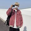 Guochao Retro High Street стираная джинсовая куртка мужская хип-хоп американская куртка свободная пара