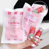 Фруктовый бальзам для губ Зимний увлажняющий крем Масло для губ Стойкий прозрачный натуральный виноградно-клубничный желе Помада Уход за губами Макияж