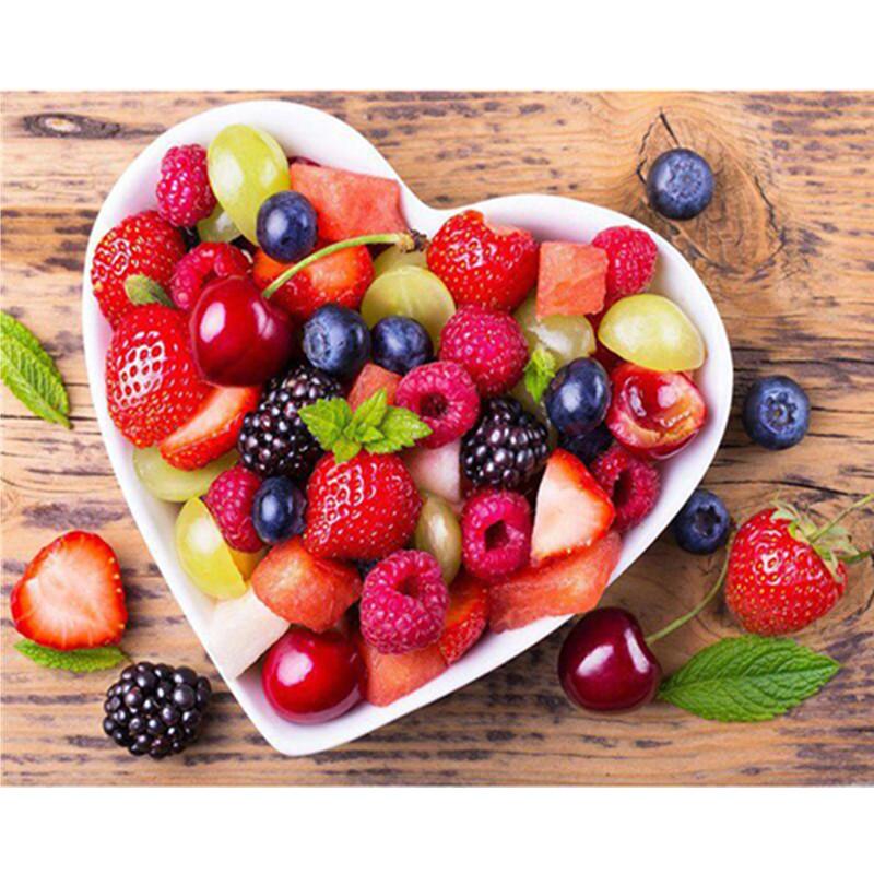 5D DIY Алмазная картина Фрукты и вино Алмазная мозаика Алмазная вышивка Полный набор Наборы для вышивки крестом Домашний декор Подарки