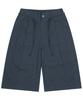 XTONZ Xp294 Linen Balloon Half Pants (Navy)