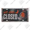 Putuo Decor Coffee Metal Sign Licenses Plate Plaque Metal Vintage Tin Sign Decoration for Cafe Kitchen Club Home Wall Decor