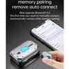 YurKem TWS Беспроводные наушники Bluetooth 5.2 Наушники с сенсорным управлением Шумоподавление Стерео водонепроницаемые TWS-гарнитуры Наушники с микрофоном