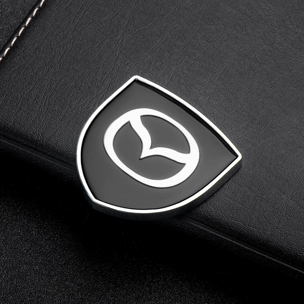 2025 Горячий 3D Металлический Значок Крылья Наклейка Деколь на Боковую Маркерную Ленту Окно Багажник Автомобиля Для Mazda 3 5 2 Axela CX-5 CX-3 CX-9 Atenza Demio RX7 M