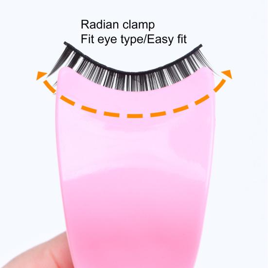 Инструмент для наращивания ресниц, широкая ручка для макияжа, плотно зажатый рот, наращивание ресниц, вспомогательный зажим для женщин, поставка