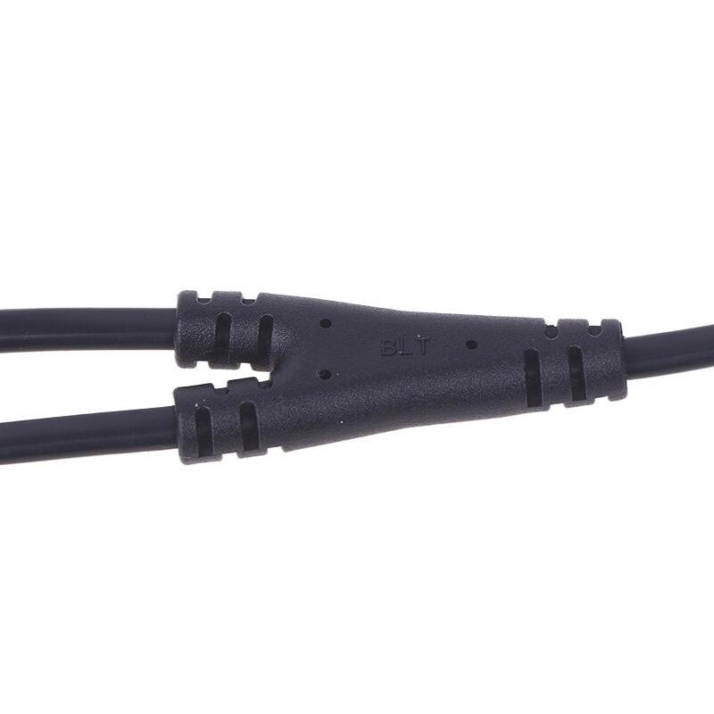 IEC 320 C8 2Pin Male To 2 X C7 Female Y Split Power Cable Около 28 см IEC 320 C7 To C8 Удлинительные шнуры C8 Male To C7 Female Cable