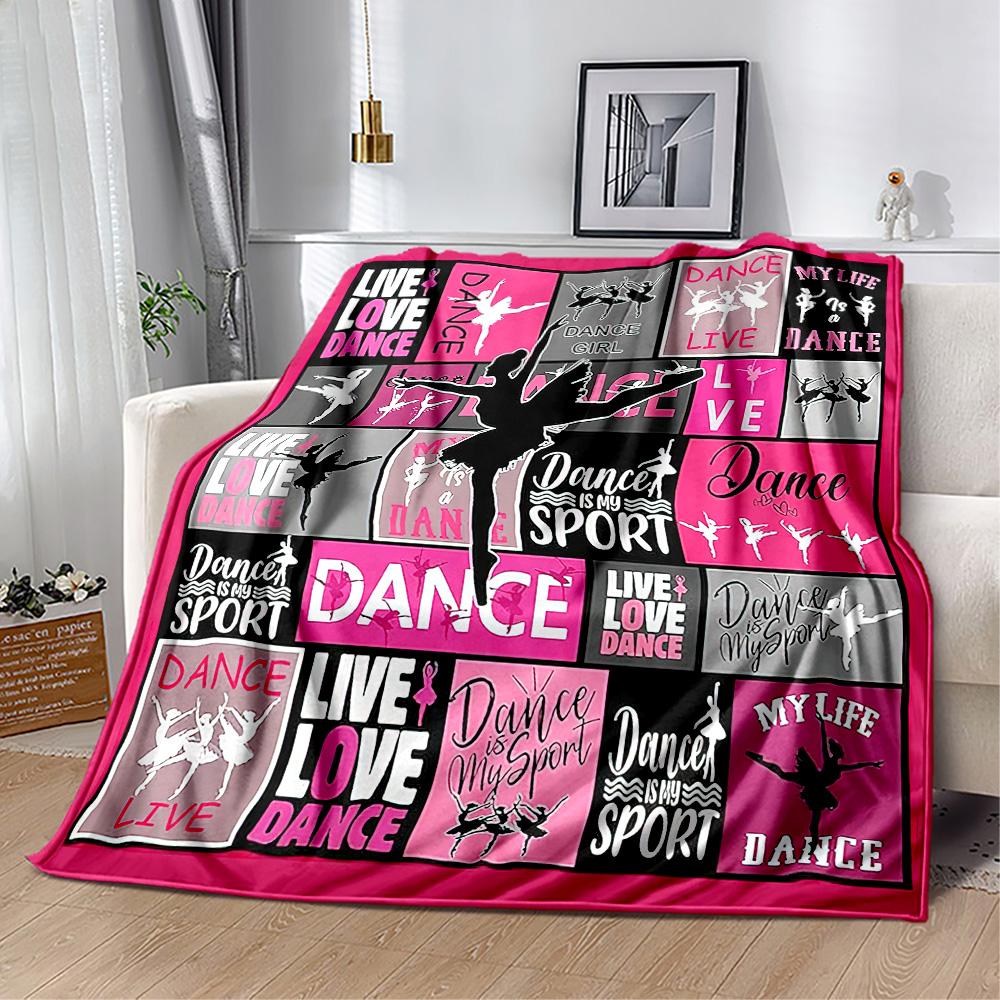 Dance Dreams In Motion Blankets are suitable for living rooms, bedrooms, camping, and other places, making them an ideal choice for gifts.