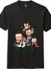 Amphibia Cartoon Printed Tee|Unisex Trendy Loose Short Sleeve T-Shirt Casual Top