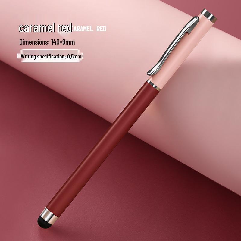Signature Metal Rollerball Pen with Touchscreen Stylus, Customizable Logo, Business Pen Available