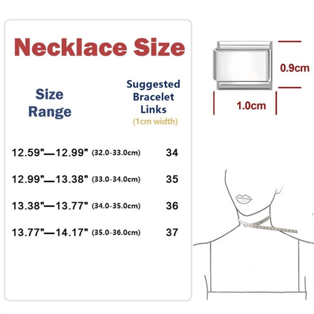 Fresh Style Bracelet Charms Stainless Steel DIY Making Charm Italian Links Spliceable Multi-Function Charm Bracelet Link