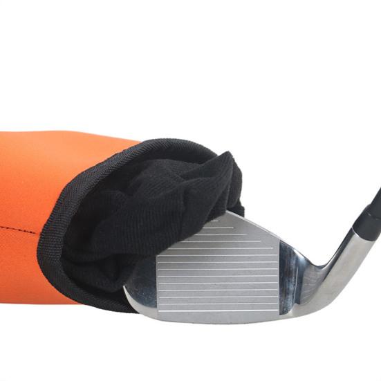 Сумка для чистки клюшек и мячей для гольфа, водонепроницаемая сумка для чистки мячей для гольфа изнутри и сухая снаружи, мойка для принадлежностей для гольфа