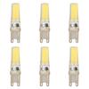 6pcs G9 LED Light Bulb COB Dimmable Professional G9 LED Bulb Replacement for Wall Lamps Table Lamps