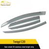 Tengyi C20 Rain Deflector 3D Stainless Steel Trim