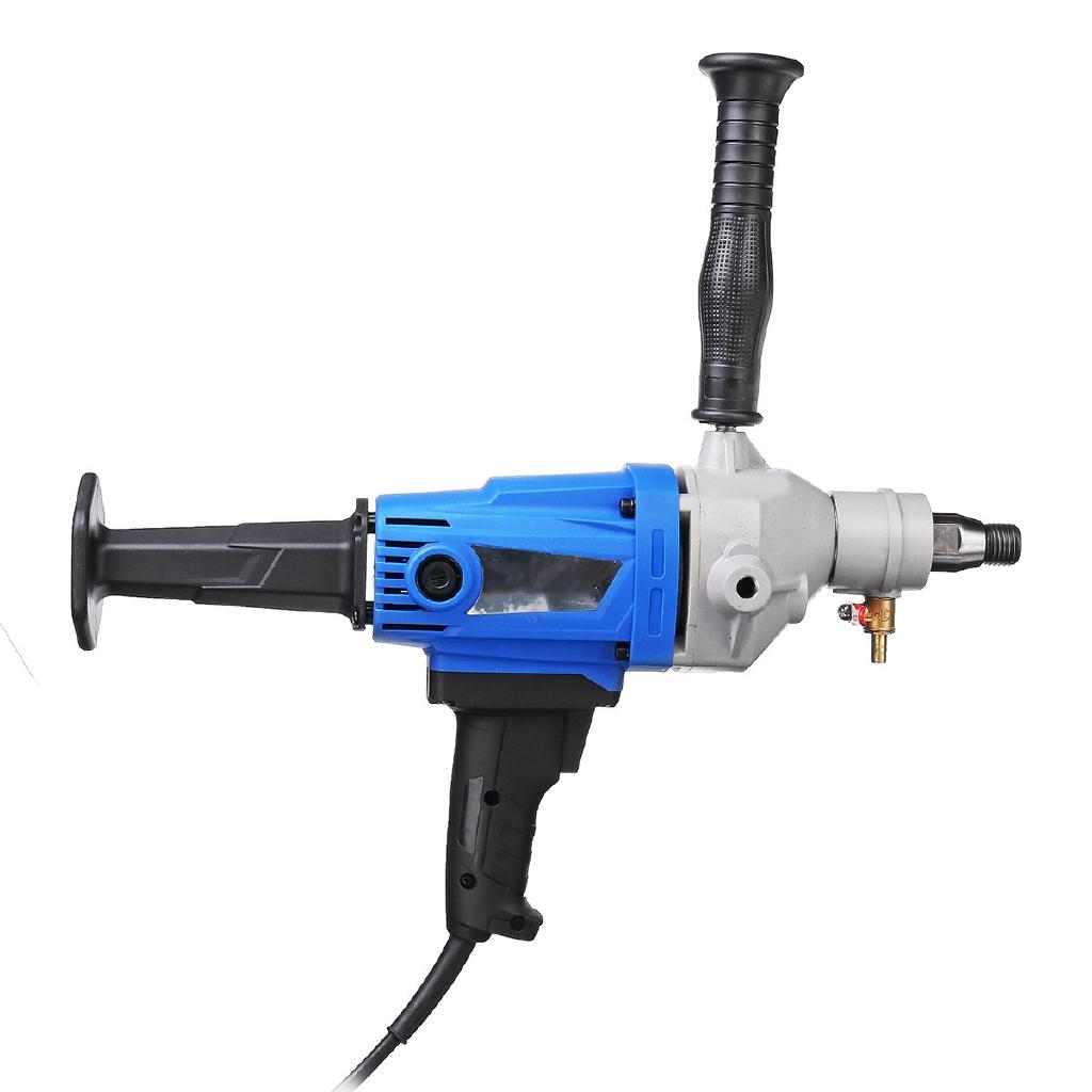 220V 1900W Diamond Core Drill Wet 118mm Handheld Concrete Core Drilling Machine with Water Pump Accessories