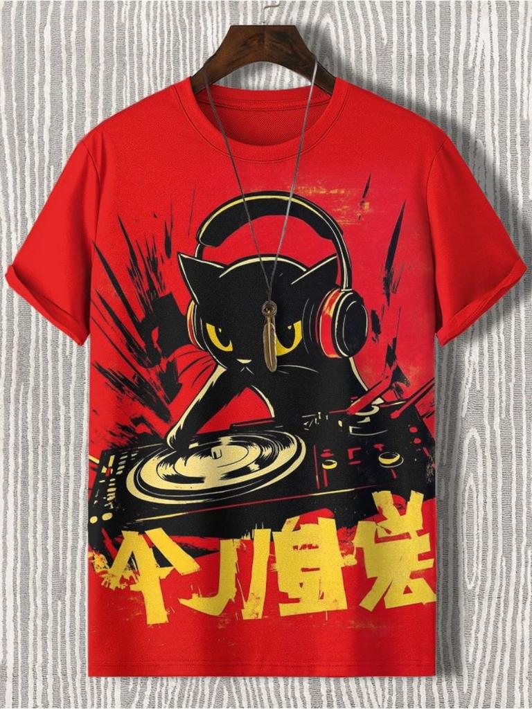 Забавный лазерный кот динозавр арт 3D печатные мужские футболки мужские и женские футболки с коротким рукавом и круглым вырезом свободные повседневные топы с героями мультфильмов