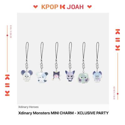 (XDIZ) [XCLUSIVE PARTY] ОФИЦИАЛЬНЫЙ МЕРЧ - (Xdinary Monsters МИНИ-ШАРМ)