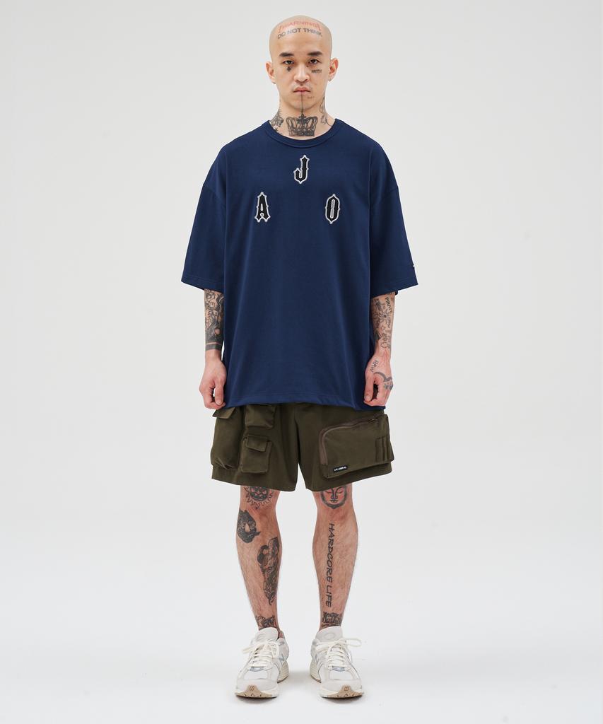 AJOBYAJO Diamond Logo T-Shirt [Navy]