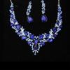 Jewelry Accessories Wedding Jewelry Set Women Necklace Necklace Ear Studs Set Korean Style Earrings