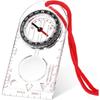 Navigation Compass Wilderness Orienteering Compass Adjustable Inclination Compass for Expedition, Map Reading, Navigation, Orientation and Survival 