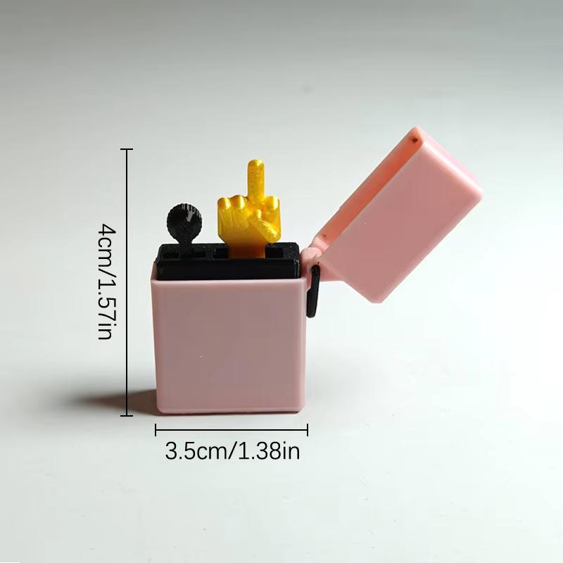 Смешной подарок на день рождения со средним пальцем Подарок Украшение для рабочего стола Напечатанный на 3D-принтере Подарочная коробка-сюрприз Коробка-вставка со средним пальцем Ремесленное украшение