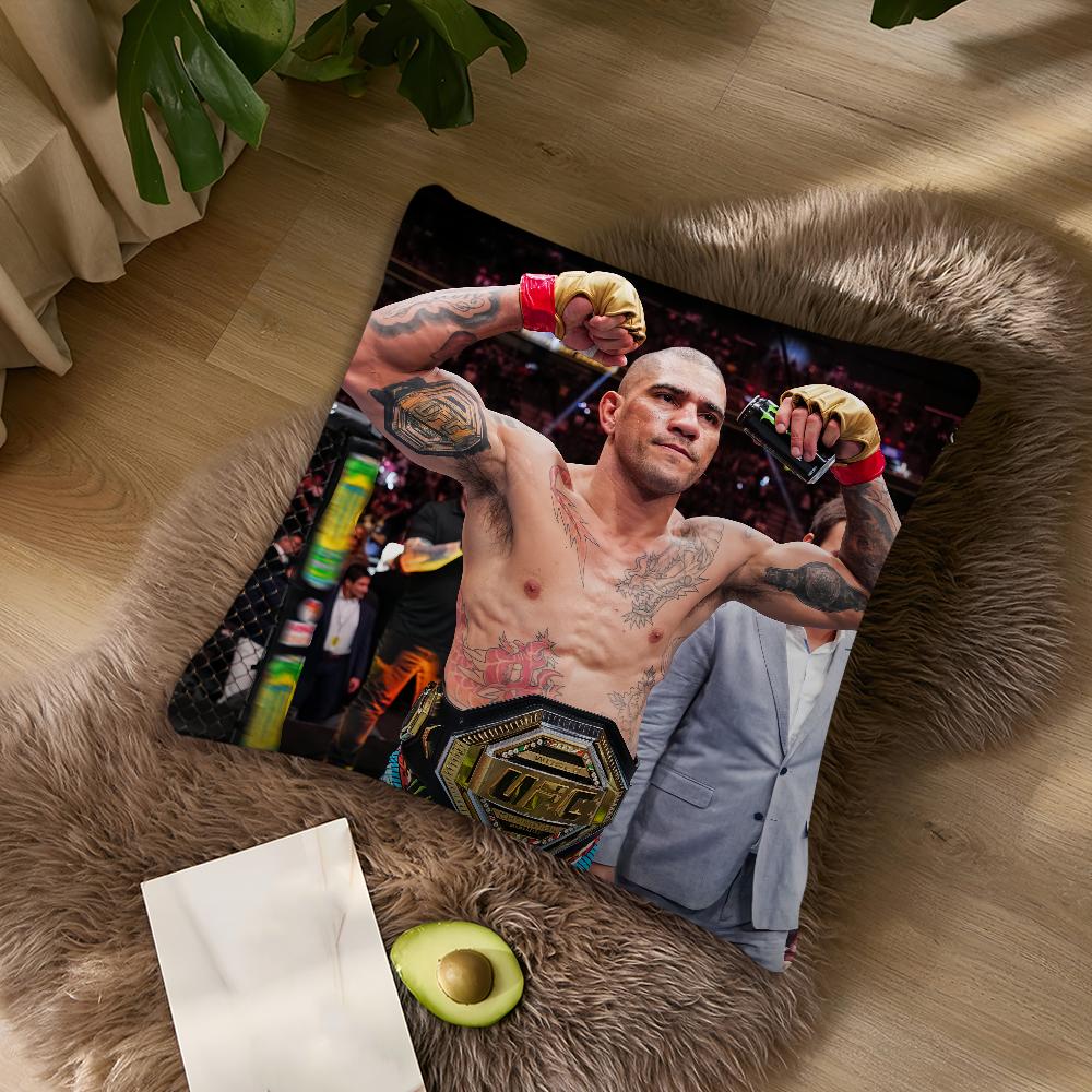 Спортсмен U-UFC-C Боец A-Алекс П-Перейра Поатан Гостиная Изголовье Офисная Подушка Подушка для Спальни Наволочка для Подушки для Сна на Диване