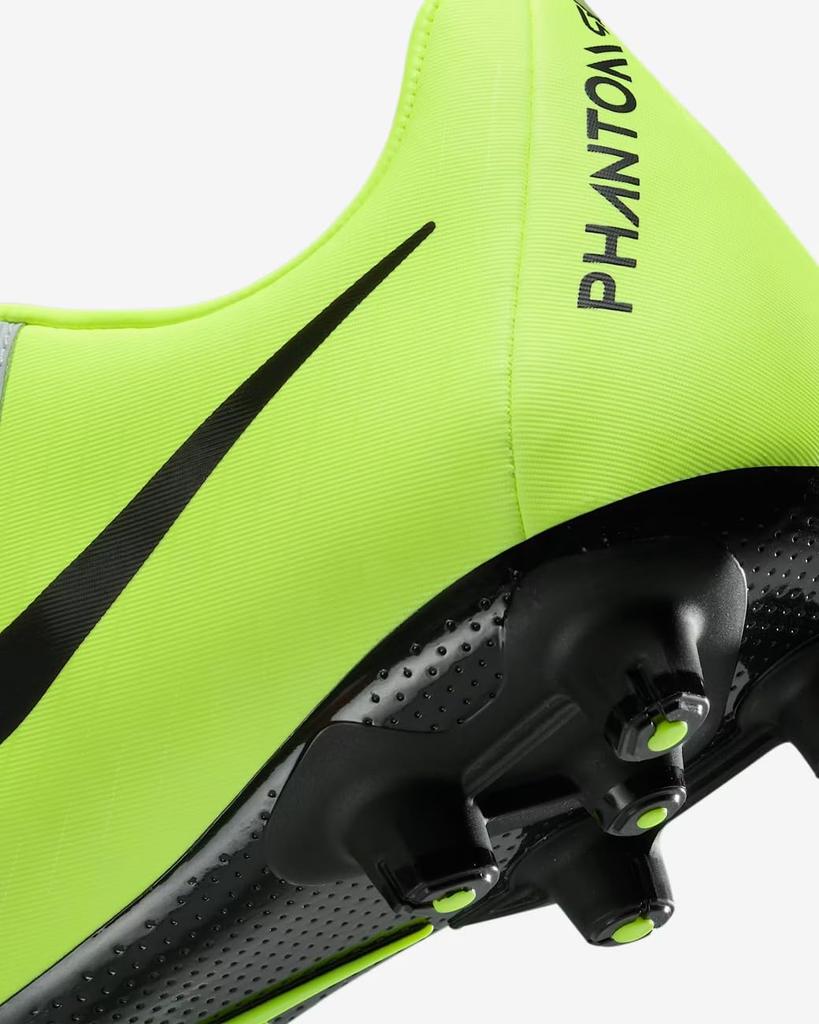 NIKE Phantom GX 2 Academy HG Silver Volt FJ2551-003 US 9.5 Japan Import Soccer Cleats 27.5cm