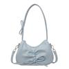 Bowknot Balletcore Bow Handbag Korean Style PU Leather Hobo Bag Bow Tie Shoulder Bag  Streetwear