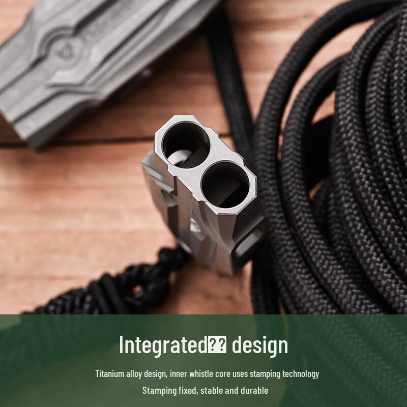 NuFeng Outdoor Titanium Alloy Survival Whistle