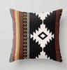 YunJeude Cushion Set of Nordic Stylish and Cute Ethnic Native Ortega Geometric Zipper Interior Decor of C Same Pattern on Both Covers, 45x45cm, 4,