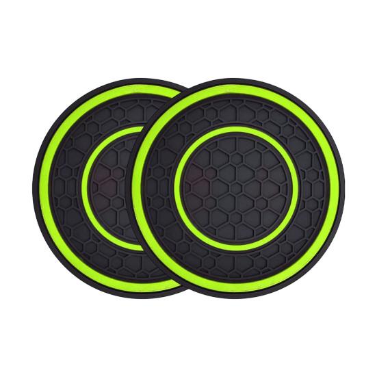 2 шт. автомобильные подставки под стаканы термостойкие нескользящие водонепроницаемые канавки универсальный держатель для стаканов аксессуары для салона автомобиля