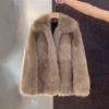 Winter Fur Autumn Winter New Thickened Time Short Casual Small Fragrance Jacket Fur Coat