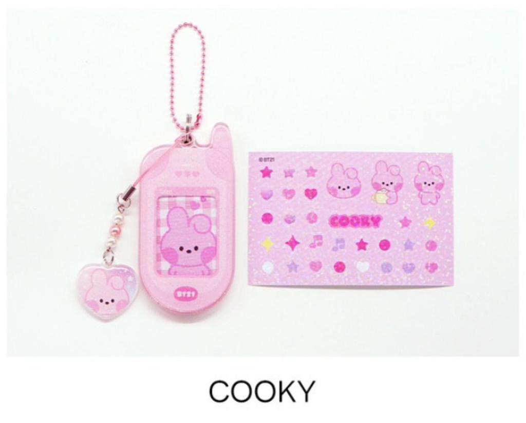 Брелок для телефона в стиле ретро BT21 Minini