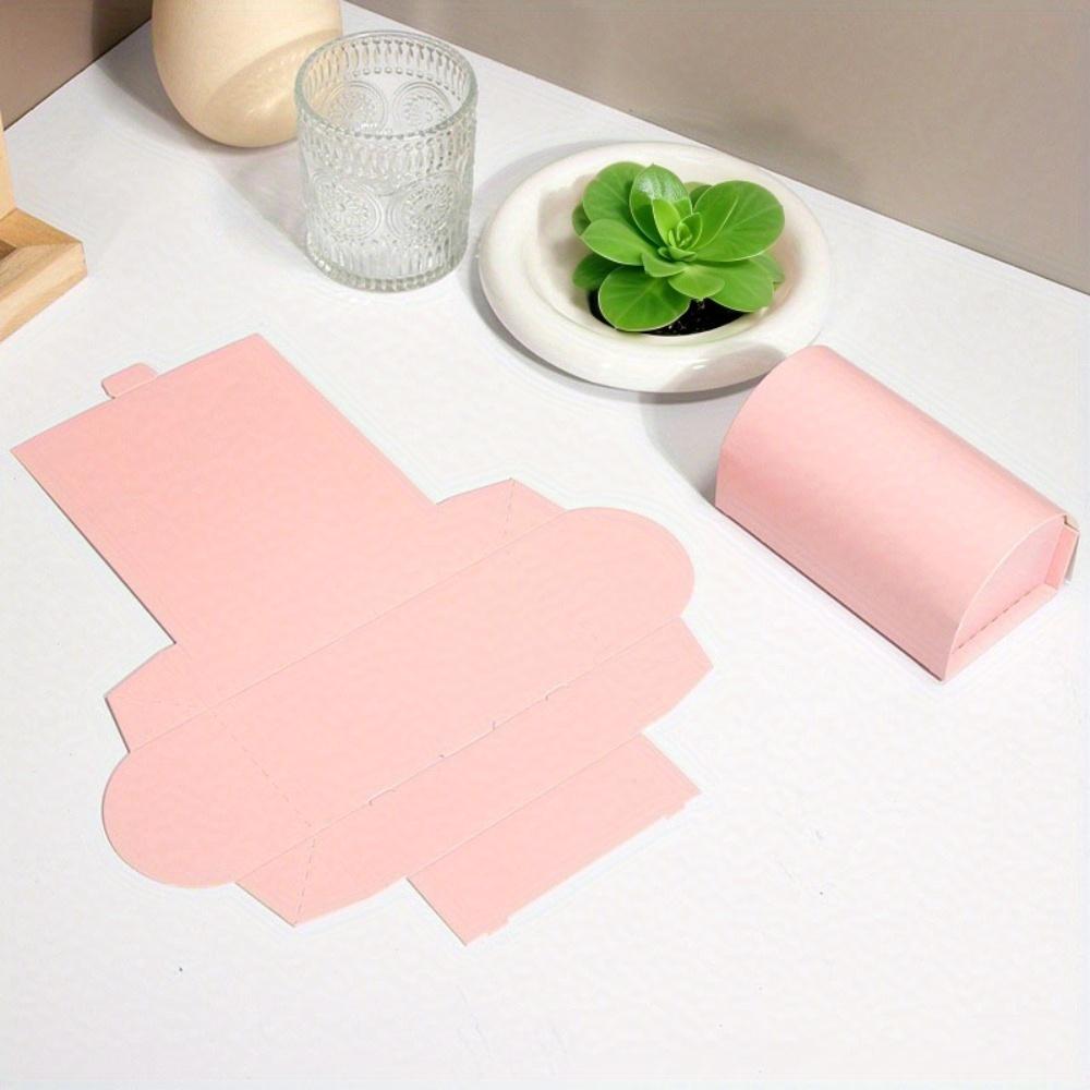 20 шт. Бумажные подарочные коробки с лентой Полукруглые подарочные коробки Коробка для упаковки подарков Складная подарочная коробка для мыла Изделия ручной работы Украшение Подарочная упаковочная коробка