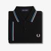 [M3600] Рубашка Fred Perry с двойным воротником - Черный/Синий цвет пальто/Темно-розовый Afpm2513600-Y44