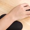 Ergonomic Memory Foam Mouse Wrist Rest Pad Lycra Fabric Pad Cushion for Computer Offices Work PC Gaming Office Workers