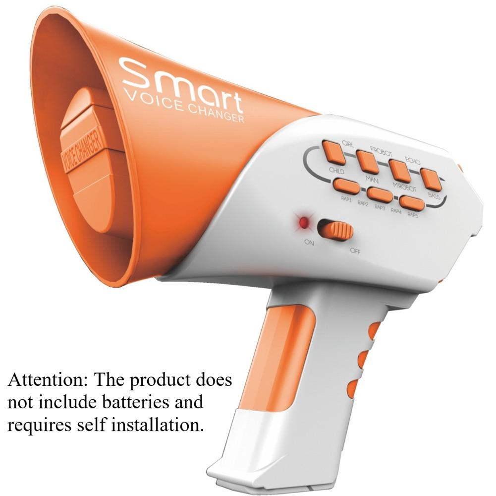Мегафон-игрушка для изменения голоса для детей высшего качества - Электрический громкоговоритель для ролевых игр и реквизит для розыгрышей Лучший электронный подарок на рождественскую вечеринку