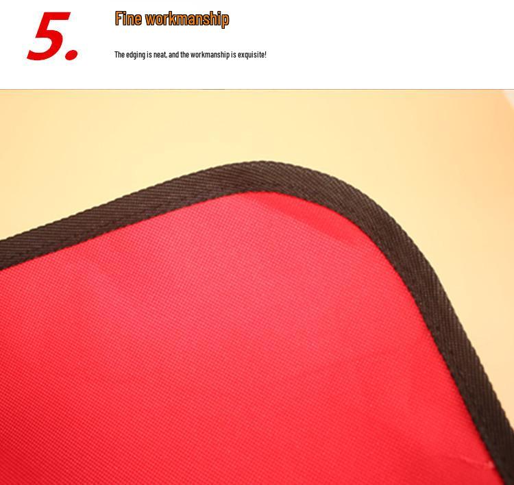 Thickened Waterproof 600D Oxford Pet Car Seat Mat for Rear Seats