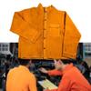 Welding Apron Welder Protective Clothes Soldering Flame Protector Heavy Duty for Gardening Grinding