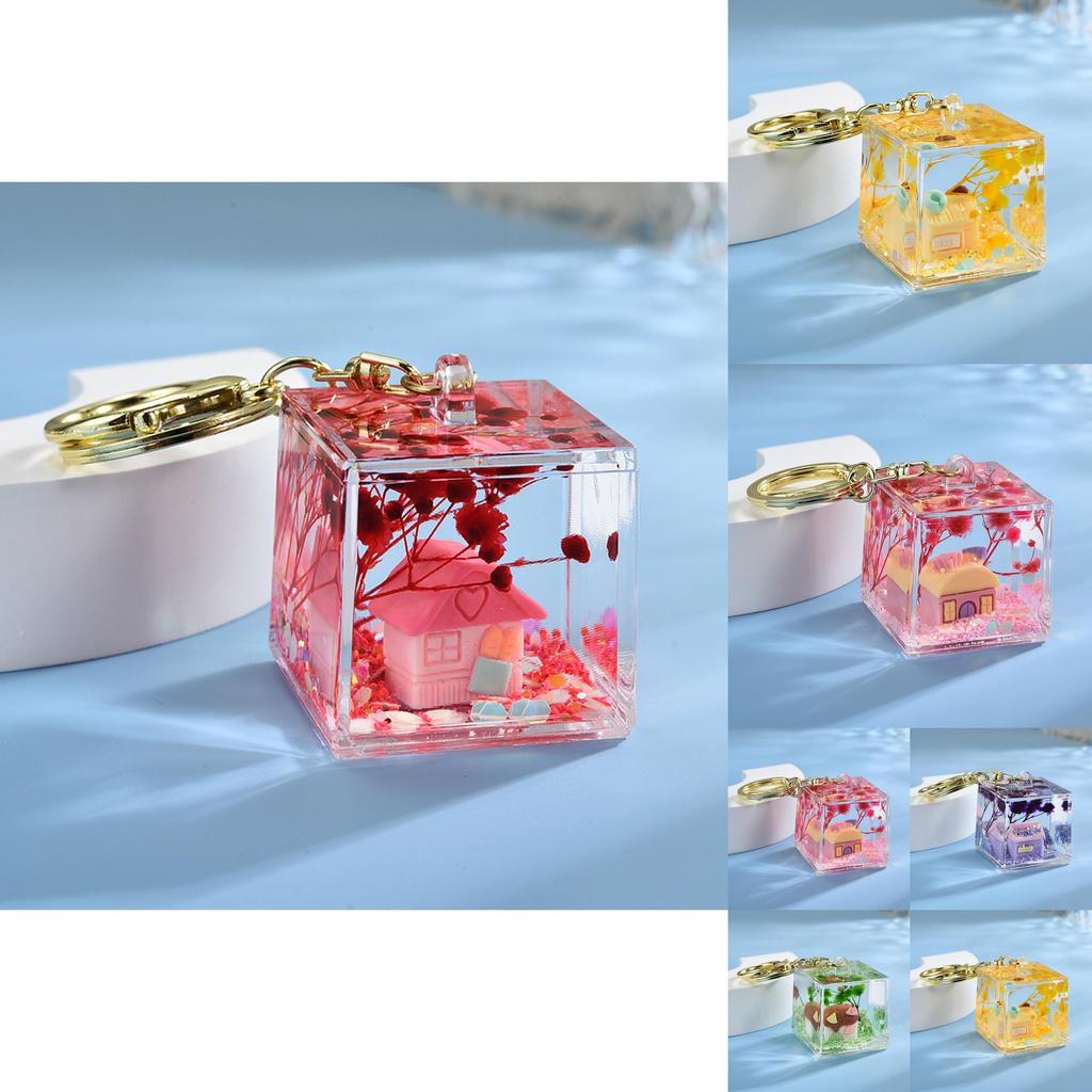 Мультяшный акриловый брелок с дизайном песочных часов для друзей и семьи, подходит для праздников и путешествий