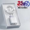 PD 35W Charger For iPhone 16 15 Pro Max USB C Charger Fast Charging For iPhone 14 13 12 11 Pro Max Type C To C Charger Quick Charge