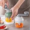 Multifunctional Vegetable Mincer 250ML Capacity Garlic Crusher Garlic Paste Maker  Small Household