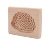 Carved Wooden Gingerbread Cookie Mold Biscuit Chocolate Press Mold 3D Baking Hedgehog Stamp Mould