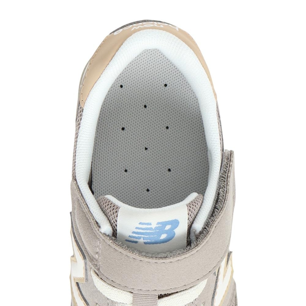 Спортивная школьная обувь YV373 с узким ремешком [New Balance] Обувь для девочек, Обувь, Обувь, Детские кроссовки, Обувь, YV373MT2, Коричневый, 19.0см